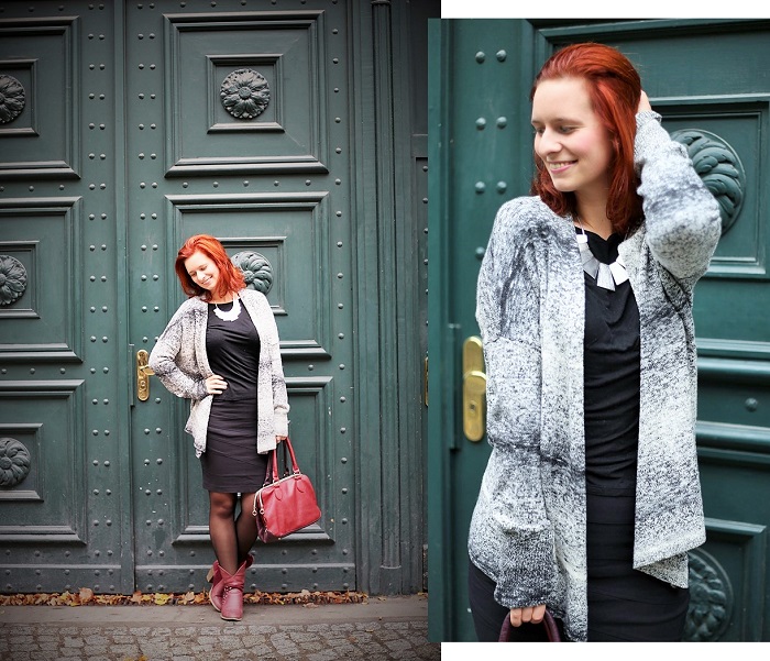 Bench_Bench Strickjacke_black and white_Outfit_schwarz weiß Outfit_Outfitpost_Annanikabu_Collage_2